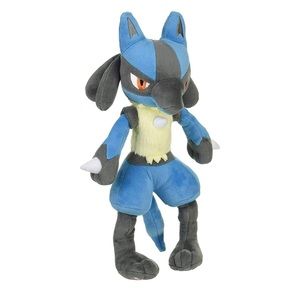 Sanei Pokemon All Star Series Lucario Stuffed 12” Plush
